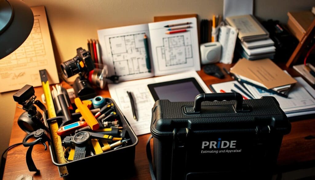 property damage assessment tools for Xactimate preparation